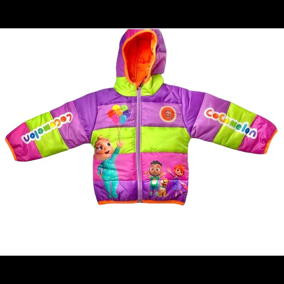 Cocomelon Jackets \u0026 Coats | Brand New Cocomelon Coat Sizes 9 Months to 5T | Color: Purple | Size: 9 Months to 5T | Pm-39687267's Closet